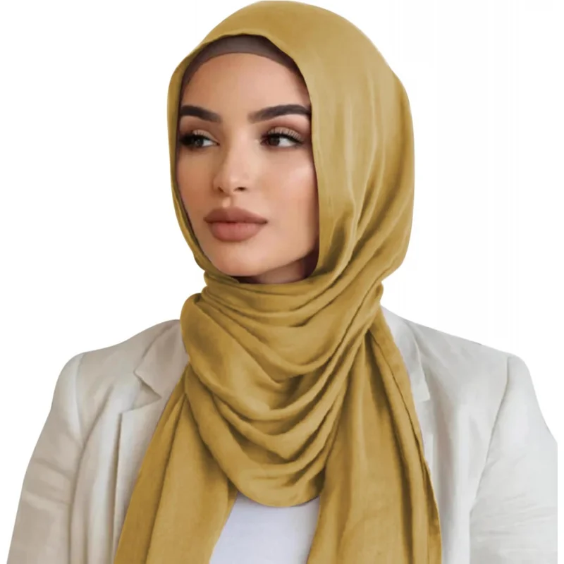 ANKOMINA Women Soft Cotton Muslim Jersey Hijab Head Wrap Scarves Fashion Long Scarf Shawls
ANKOMINA Women Soft Cotton Muslim Jersey Hijab Head Wrap Scarves Fashion Long Scarf Shawls