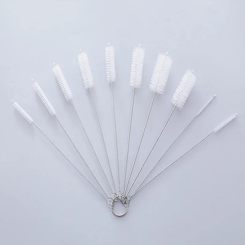 Bottle Clean Brush 10pcs Set Stainless Steel Soft Hair Brush Pipette Straws Brush Multipurpose Household Cleaning Tools Limpieza
Bottle Clean Brush 10pcs Set Stainless Steel Soft Hair Brush Pipette Straws Brush Multipurpose Household Cleaning Tools Limpieza