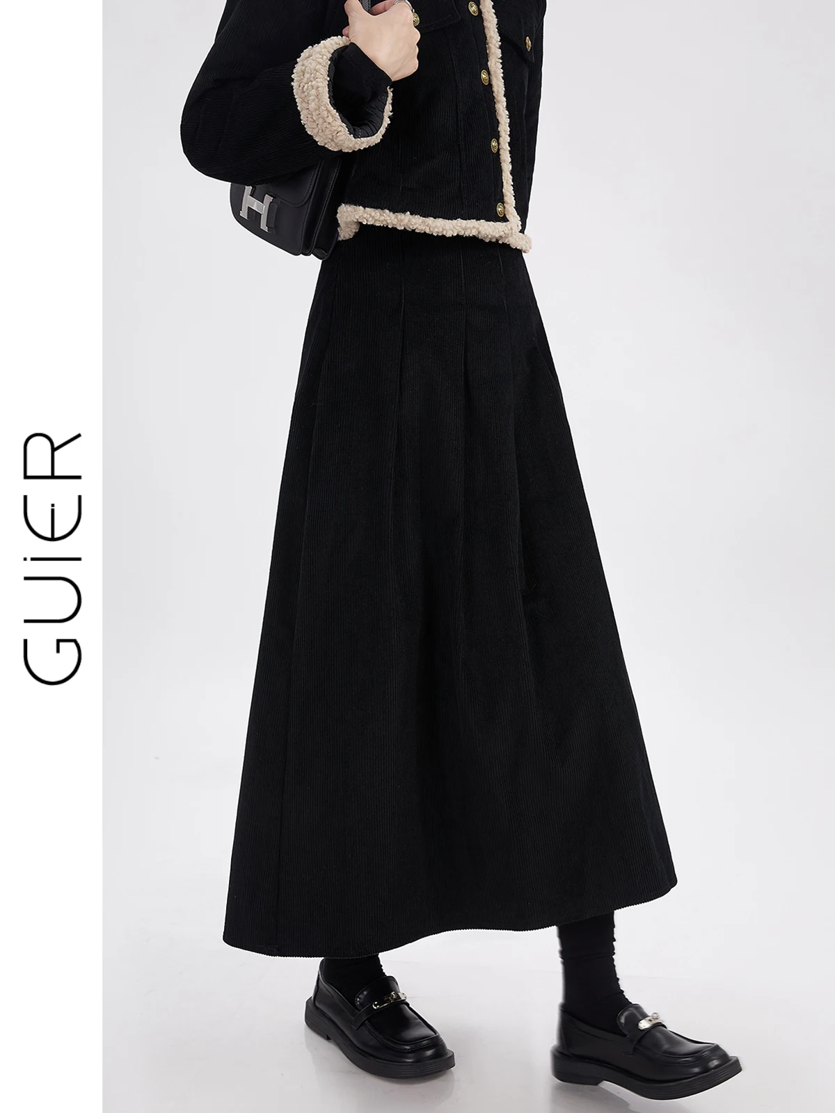 Женская винтажная вельветовая юбка Guer с 8 отверстиями, без застежек, с высокой талией, А-силуэт, миди, однотонная
Женская винтажная вельветовая юбка Guer с 8 отверстиями, без застежек, с высокой талией, А-силуэт, миди, однотонная