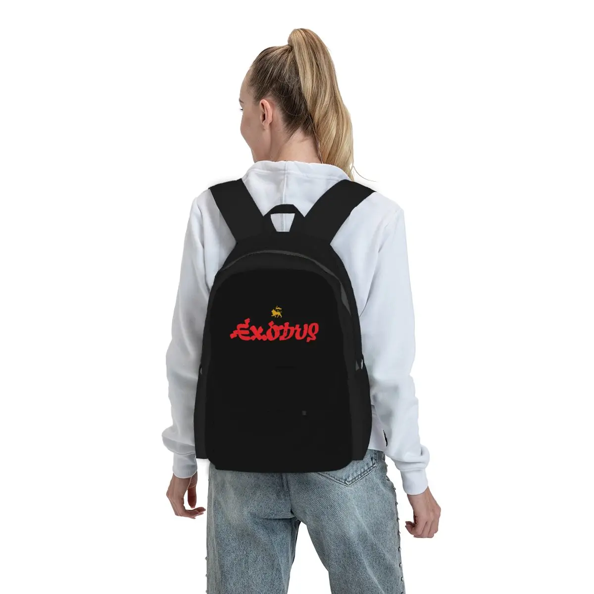 Exodus Backpack Student BookBag Children School Bag Laptop Shoulder Bags for Men Women
Exodus Backpack Student BookBag Children School Bag Laptop Shoulder Bags for Men Women
