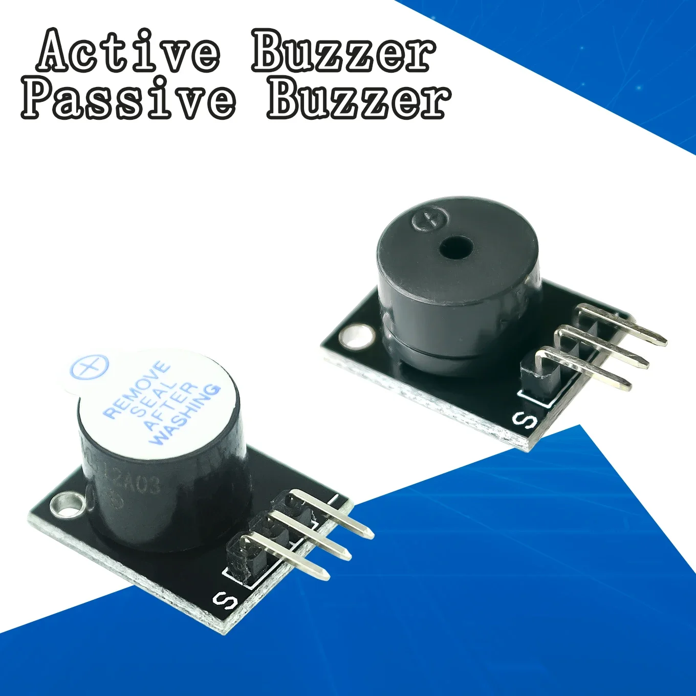 Car9012 Transistor Active Buzzer / Passive buzzer sensor Alarm Module for arduino KY-006 KY-012 DIY Kit
Car9012 Transistor Active Buzzer / Passive buzzer sensor Alarm Module for arduino KY-006 KY-012 DIY Kit