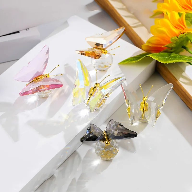 Colorful Transparent Crystal Butterfly Art Sculpture Decoration Desk Decoration Crafts Sculpture Room Aesthetic Decoration
Colorful Transparent Crystal Butterfly Art Sculpture Decoration Desk Decoration Crafts Sculpture Room Aesthetic Decoration