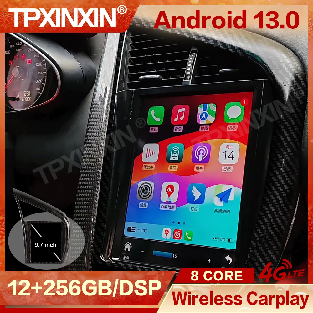 Android 13 Screen Car Radio Bluetooth Receiver For Audi R8 2007 2008 2009 2010 2011 2012 2013 2014 2015 Navigation GPS Head Unit
Android 13 Screen Car Radio Bluetooth Receiver For Audi R8 2007 2008 2009 2010 2011 2012 2013 2014 2015 Navigation GPS Head Unit