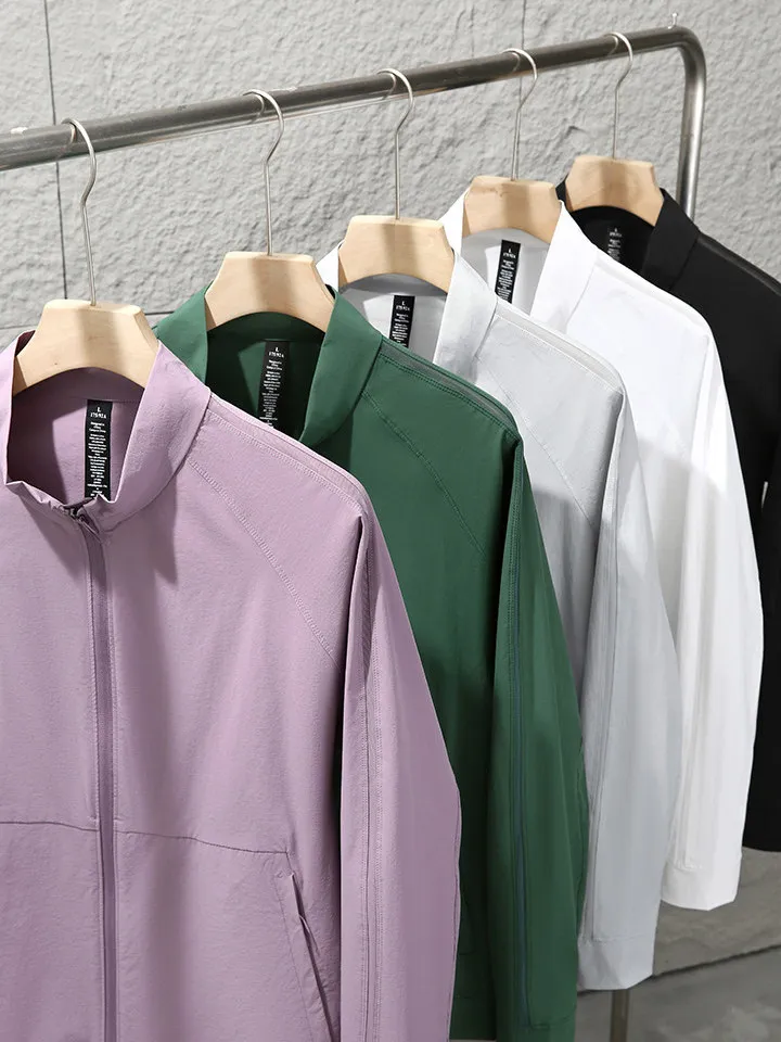 Italian Luxury Lightweight Outdoor Casual Men's Breathable Sun Protection Jacket Elastic Spring Summer Thin Coat
Italian Luxury Lightweight Outdoor Casual Men's Breathable Sun Protection Jacket Elastic Spring Summer Thin Coat