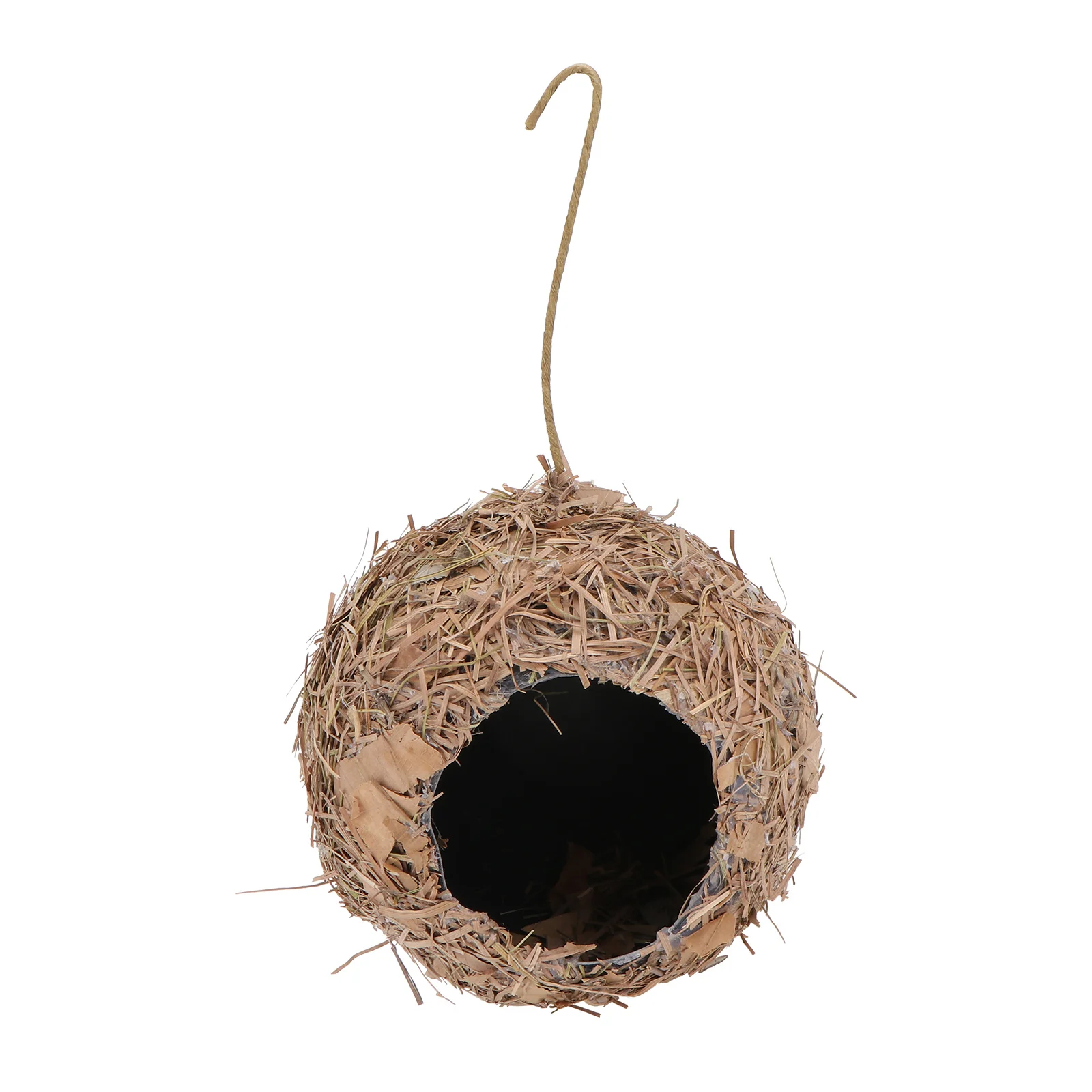 1Pcs Hanging Bird Nest Woven Straw Fiber Bird House for Finches Sparrows Parrots Indoor Outdoor Garden Decoration Weather
1Pcs Hanging Bird Nest Woven Straw Fiber Bird House for Finches Sparrows Parrots Indoor Outdoor Garden Decoration Weather