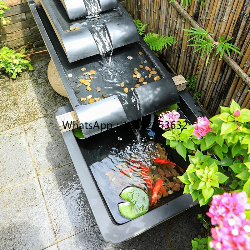 X5-20 New Chinese Style Fountain Outdoor Landscape Fish Tank Water Flow Ornament Circulating Water Fish Pond Landscaping
X5-20 New Chinese Style Fountain Outdoor Landscape Fish Tank Water Flow Ornament Circulating Water Fish Pond Landscaping