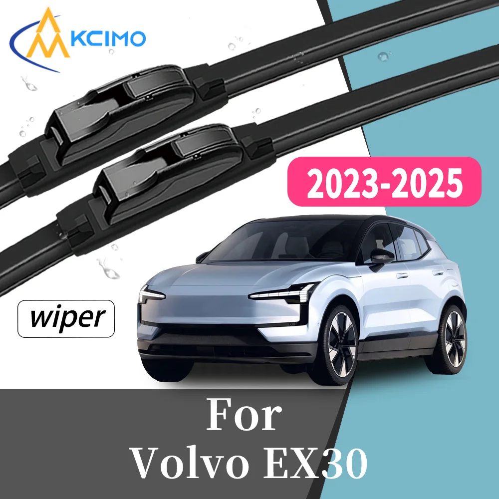 2Pcs High Performance Front Windscreen Wiper Blades For Volvo EX30 2023-2025 Long Lifespan Windshield Replacement Kit
2Pcs High Performance Front Windscreen Wiper Blades For Volvo EX30 2023-2025 Long Lifespan Windshield Replacement Kit