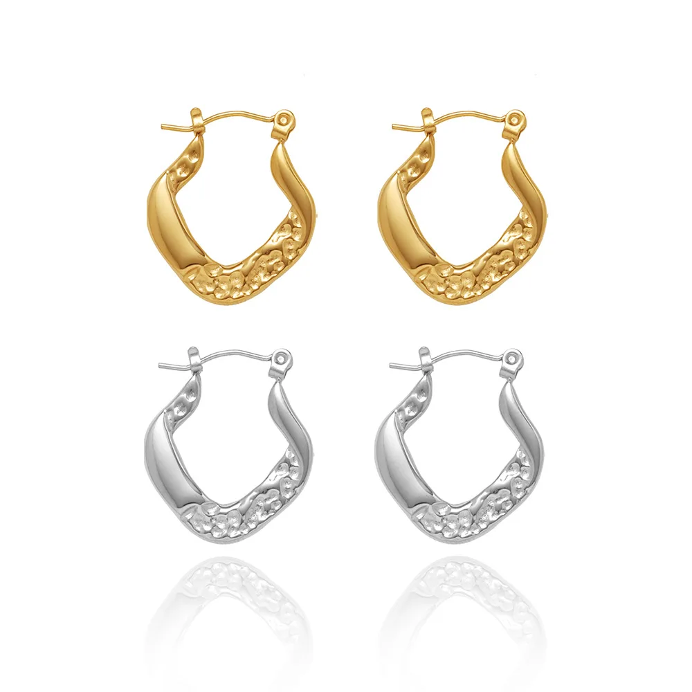 Fashionable Temperament Minimalist Geometric Stainless Steel Earrings for Women Waterproof Jewelry Gift
Fashionable Temperament Minimalist Geometric Stainless Steel Earrings for Women Waterproof Jewelry Gift