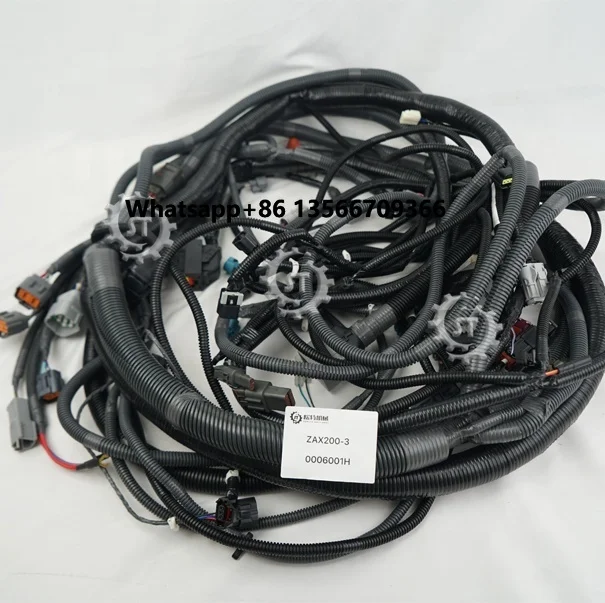 Hot Selling Songte Machinery Parts Wire Wiring Harness Fit 006001H 0005997 Control Valve Cable for Hitachi Excavator ZAX200-3
Hot Selling Songte Machinery Parts Wire Wiring Harness Fit 006001H 0005997 Control Valve Cable for Hitachi Excavator ZAX200-3