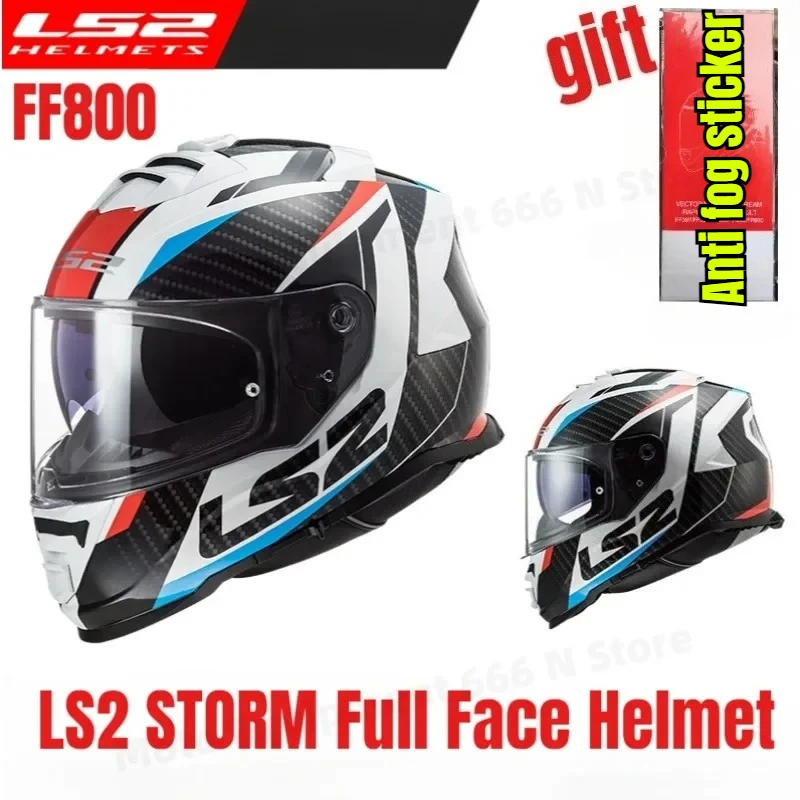 Original LS2 FF800 Motorcycle Helmet Ls2 STORM Full Face Helmet Double lens Moto Capacete with Anti fog sticker casco moto
Original LS2 FF800 Motorcycle Helmet Ls2 STORM Full Face Helmet Double lens Moto Capacete with Anti fog sticker casco moto