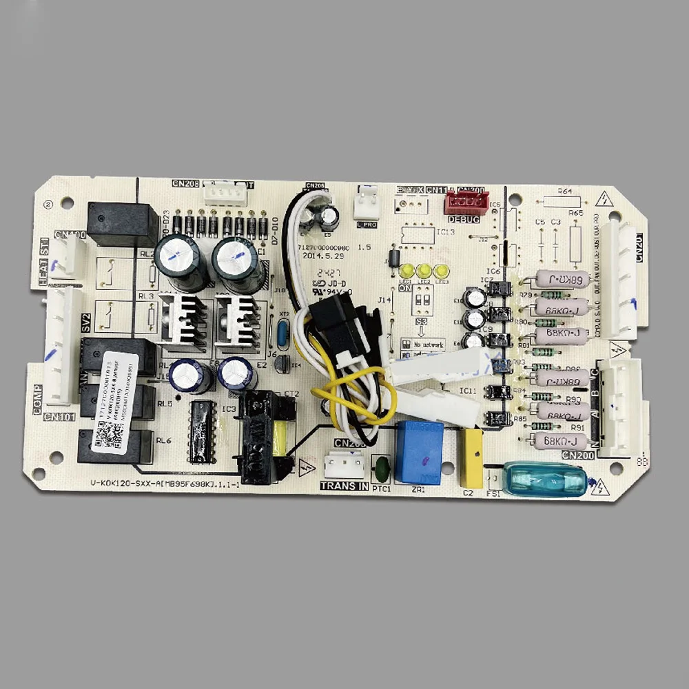 Suitable for Midea air conditioning external motherboard KFR-120W/S-590 computer board 5-piece air duct fan 140W/590T2
Suitable for Midea air conditioning external motherboard KFR-120W/S-590 computer board 5-piece air duct fan 140W/590T2