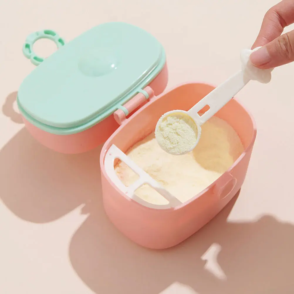 Портативный контейнер для детской молочной смеси с дозатором, герметичный, для путешествий, с гигиеничной ложкой и разделителями
Портативный контейнер для детской молочной смеси с дозатором, герметичный, для путешествий, с гигиеничной ложкой и разделителями