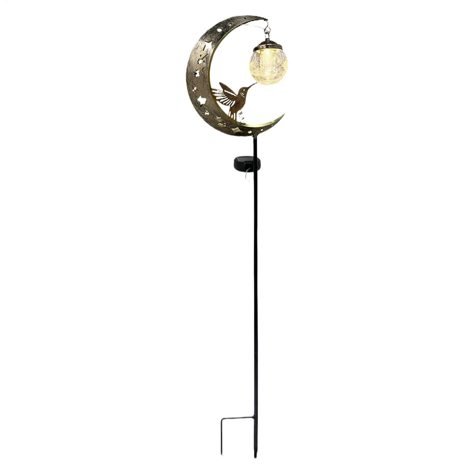 Solar Garden Stake Lights Moon Hummingbird Decorative Waterproof Statues Solar Lights Outdoor Figurines For Yard Patio Outside
Solar Garden Stake Lights Moon Hummingbird Decorative Waterproof Statues Solar Lights Outdoor Figurines For Yard Patio Outside