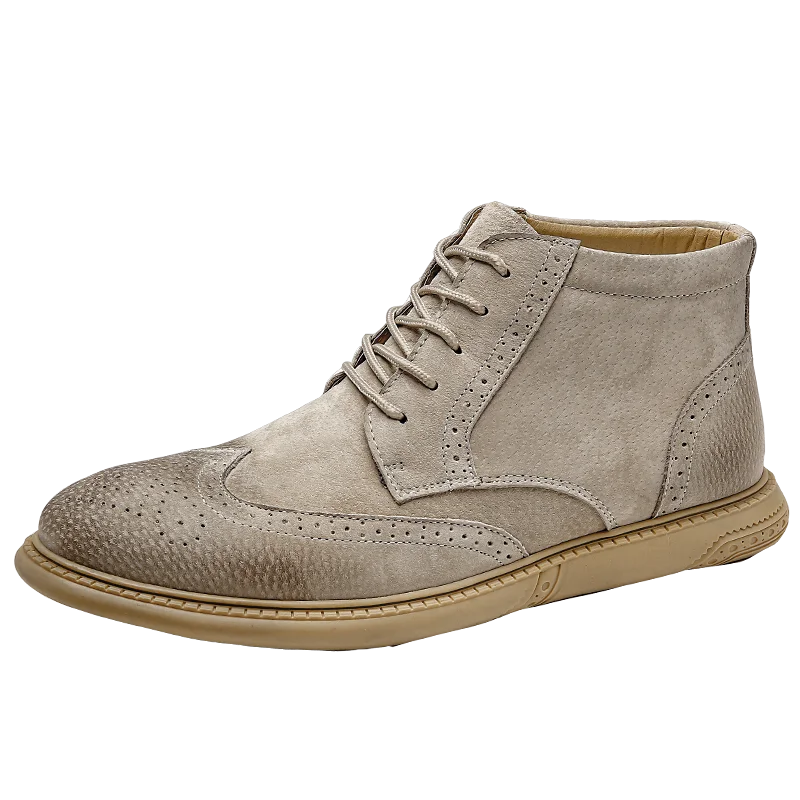 VIPOL Man Retro Flat Chelsea Boots Outdoor Leisure Leather Ankle Boot Male Shoes Pointed Toe High-top Brogues Footwear
VIPOL Man Retro Flat Chelsea Boots Outdoor Leisure Leather Ankle Boot Male Shoes Pointed Toe High-top Brogues Footwear