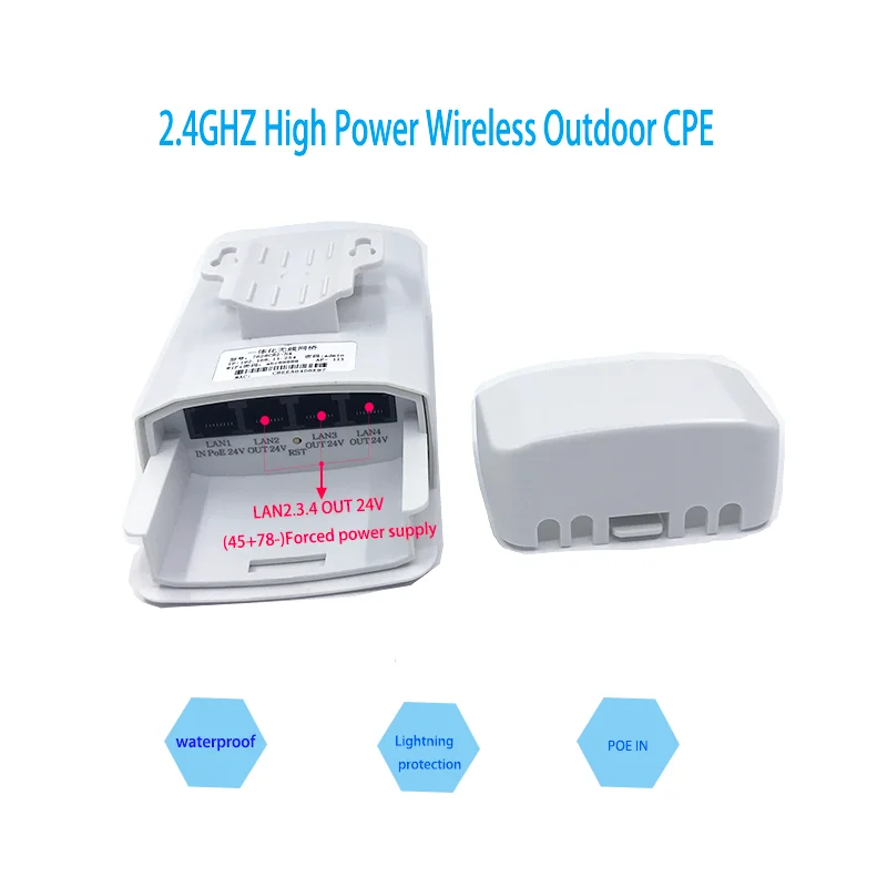 9344 9331 Chipset WIFI Router WIFI Repeater Long Range 300Mbps2.4G5.8ghz Outdoor AP Router CPE AP Bridge Client Router repeater
9344 9331 Chipset WIFI Router WIFI Repeater Long Range 300Mbps2.4G5.8ghz Outdoor AP Router CPE AP Bridge Client Router repeater