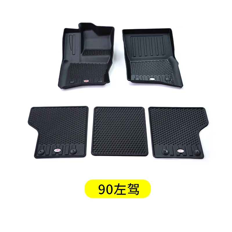 Suitable for 20-22 Land Rover New Defender off-road waterproof foot pads TPE material odor-free buckle replacement
Suitable for 20-22 Land Rover New Defender off-road waterproof foot pads TPE material odor-free buckle replacement