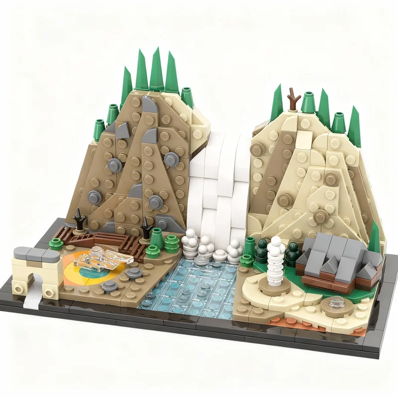 397pcs MOC Yellowstone National Park Diorama Architecture Model Building Blocks Construction Toys Christmas Gifts Brick Kids
397pcs MOC Yellowstone National Park Diorama Architecture Model Building Blocks Construction Toys Christmas Gifts Brick Kids