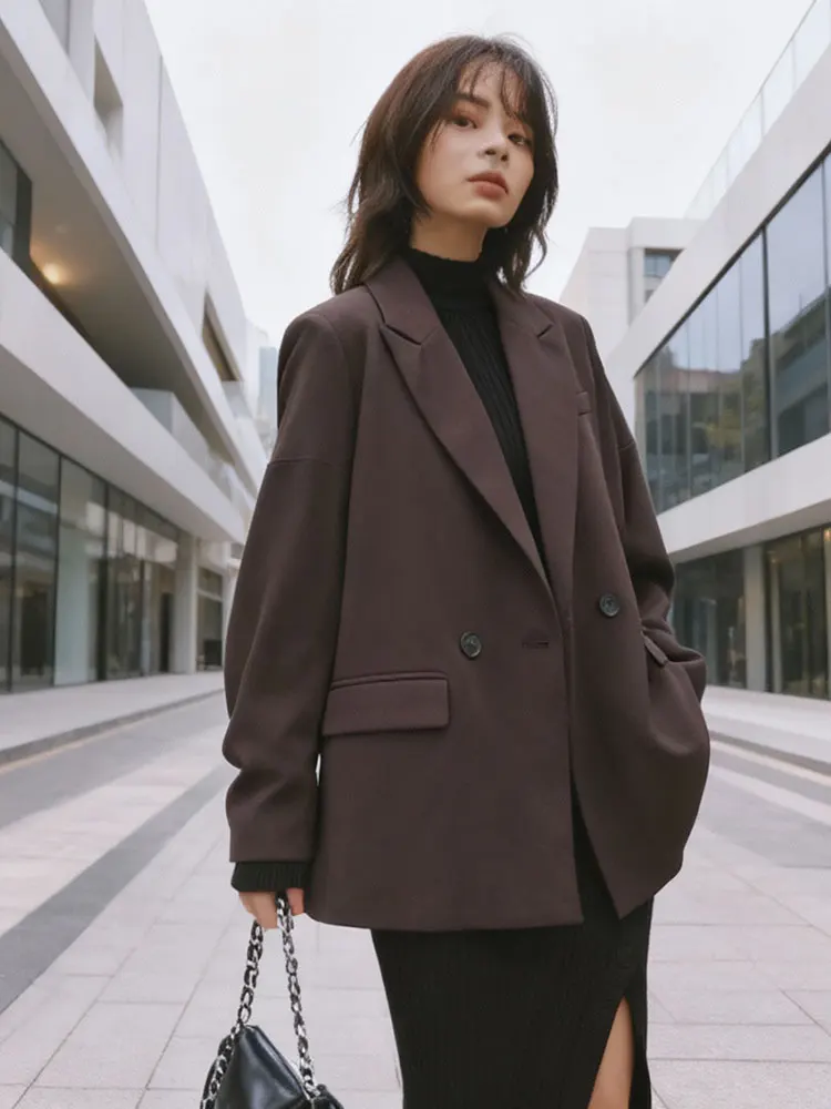 HH женский элегантный модный однотонный пиджак, пальто, двубортный повседневный пиджак с длинными рукавами, весенний тренд, офисная женская шикарная верхняя одежда
HH женский элегантный модный однотонный пиджак, пальто, двубортный повседневный пиджак с длинными рукавами, весенний тренд, офисная женская шикарная верхняя одежда