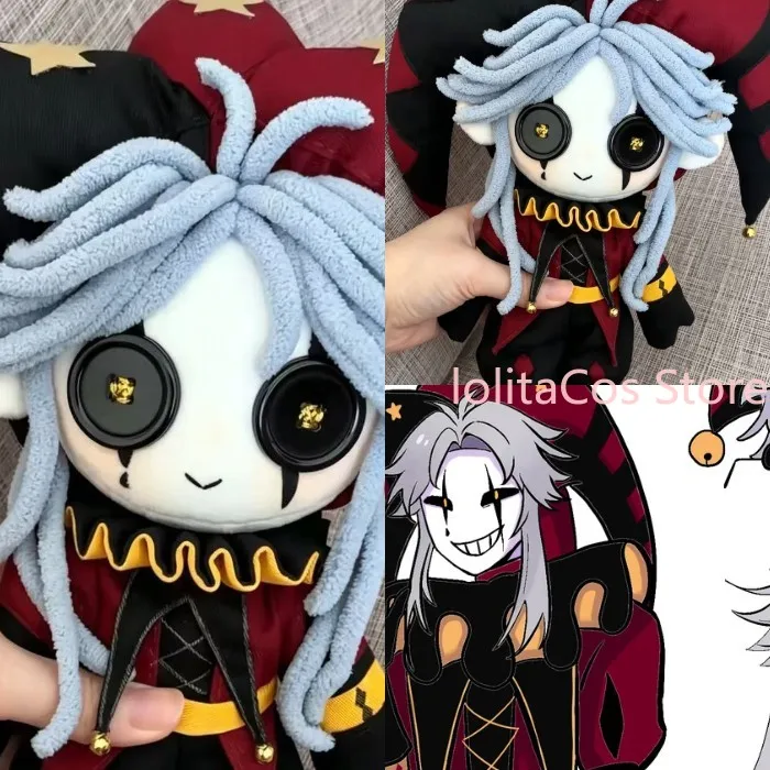 25cm The Freak Circus Pierrot Kawaii Plush Doll Anime Stuffed Dress Up Toy Girl Gift Birthday Cosplay Cotton Figure Mascot
25cm The Freak Circus Pierrot Kawaii Plush Doll Anime Stuffed Dress Up Toy Girl Gift Birthday Cosplay Cotton Figure Mascot