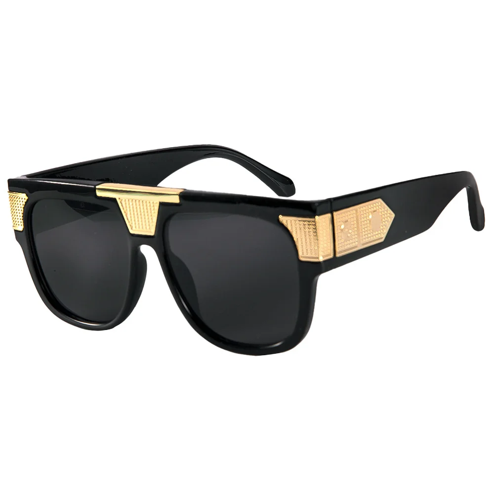 Flat Top Round Steampunk Sunglasses For Women Men Luxury Brand Vintage Oversized Shades Classic Circle Punk Eyewear
Flat Top Round Steampunk Sunglasses For Women Men Luxury Brand Vintage Oversized Shades Classic Circle Punk Eyewear