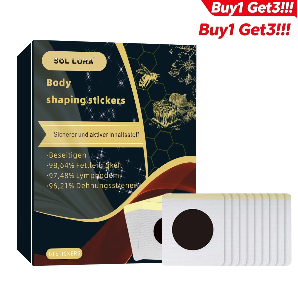 Buy 1 Get 3 Belly Button Patch for Abdomen Tightening Lifting Slimming Body Shaping Firming Skin Care
Buy 1 Get 3 Belly Button Patch for Abdomen Tightening Lifting Slimming Body Shaping Firming Skin Care