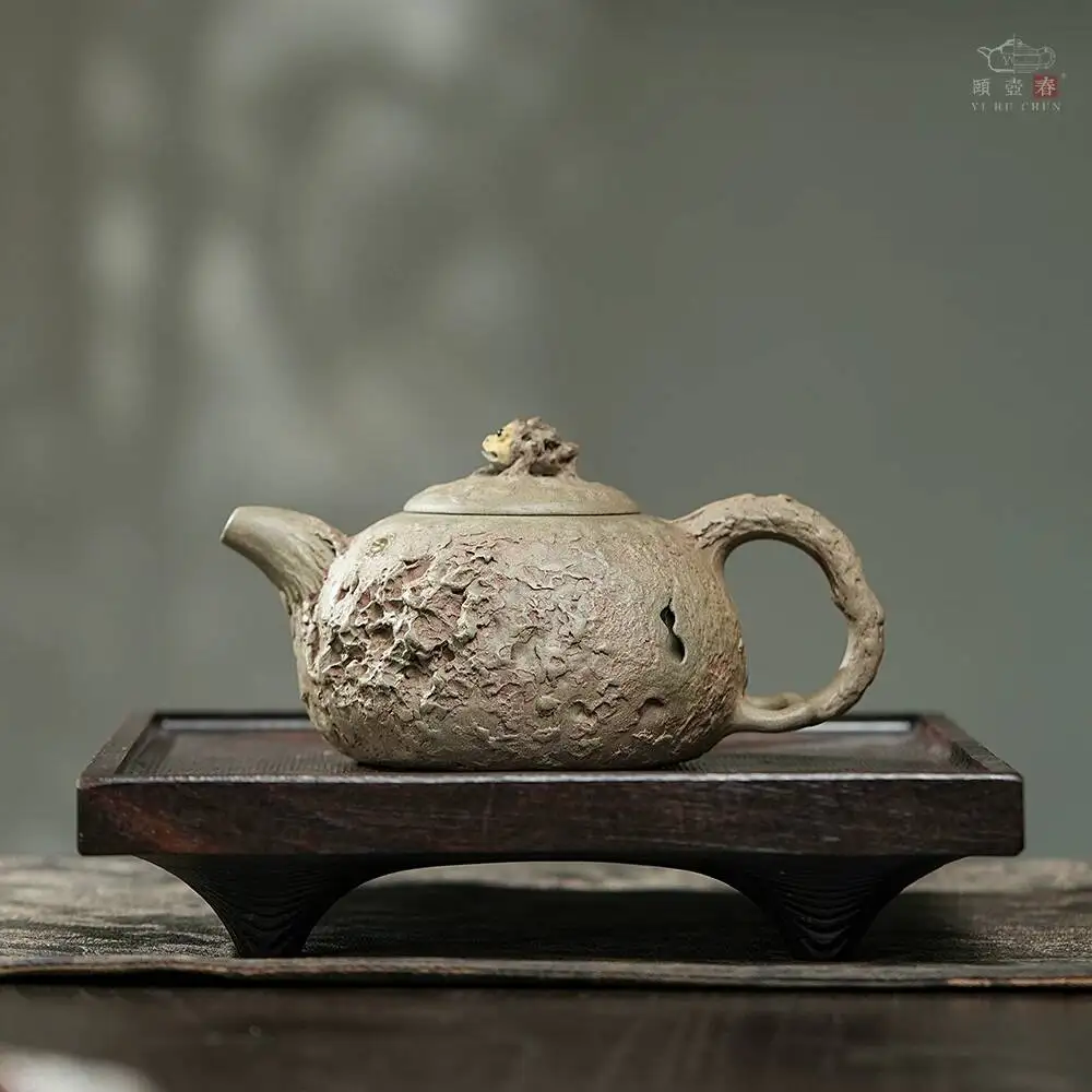 Yihu Chun High-End Yixing Purple Teapot, Handmade By Famous Craftsman Chen Zhen, Original Mineral Green Clay For Brewing Tea,
Yihu Chun High-End Yixing Purple Teapot, Handmade By Famous Craftsman Chen Zhen, Original Mineral Green Clay For Brewing Tea,
