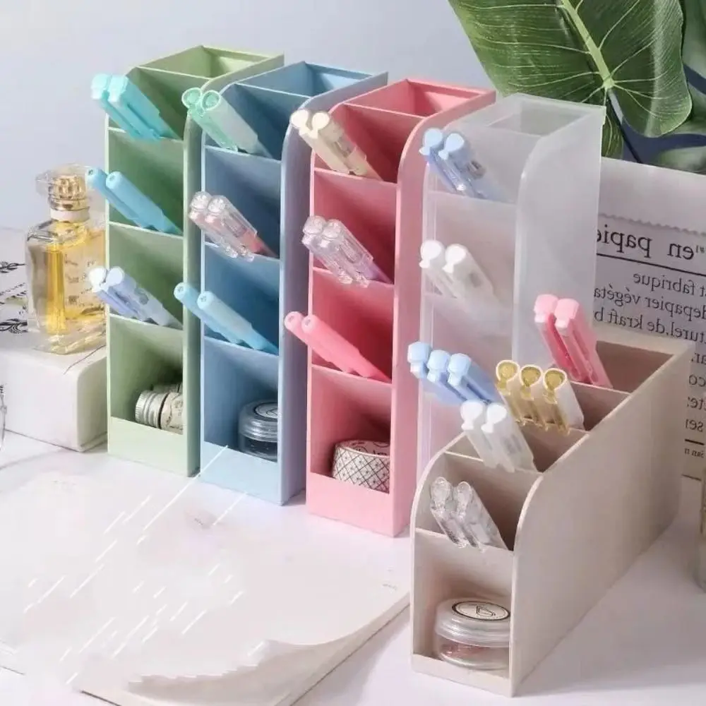 4 Grids Oblique Pen Holder Large Capacity Desk Stationery Storage Pen Storage Box INS Style Macaron Color Pencil Container
4 Grids Oblique Pen Holder Large Capacity Desk Stationery Storage Pen Storage Box INS Style Macaron Color Pencil Container