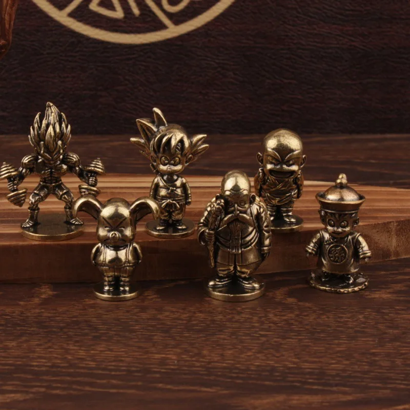 6Pcs Dragon Balls Chinese Retro Style Figure Model Brass Craft Ornament Exquisite Desktop Decoration Vintage Metal Collectible
6Pcs Dragon Balls Chinese Retro Style Figure Model Brass Craft Ornament Exquisite Desktop Decoration Vintage Metal Collectible