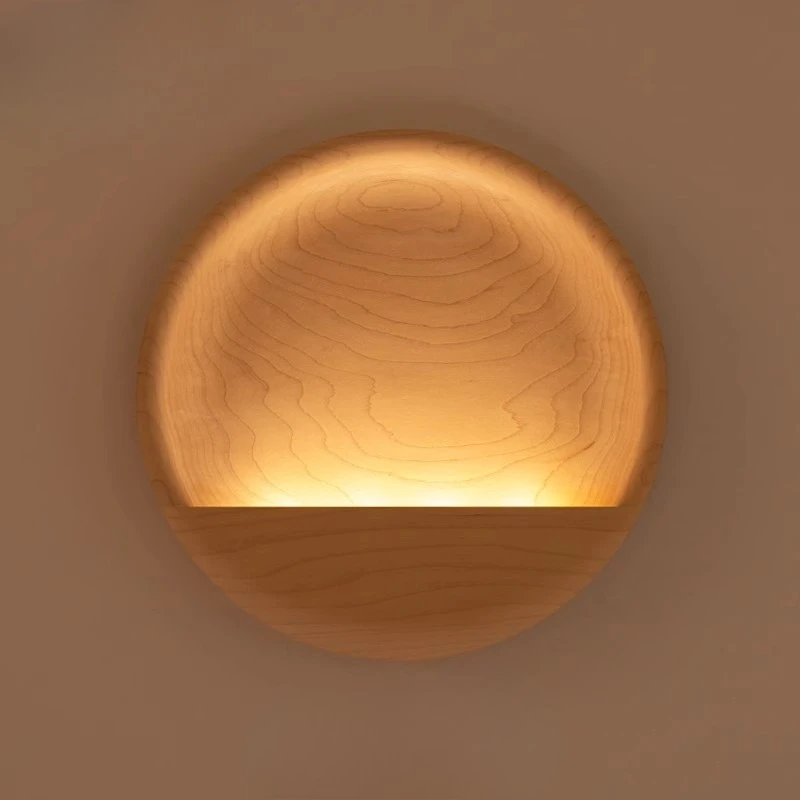 Modern Round Wooden Sunrise Wall Lights Bedsides Atmosphere Indoor Sconces Living Room Bedroom Study Wall Lights Home Decoration
Modern Round Wooden Sunrise Wall Lights Bedsides Atmosphere Indoor Sconces Living Room Bedroom Study Wall Lights Home Decoration