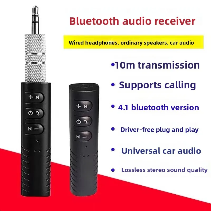 Wireless Bluetooth 5.0 Receiver Adapter 3.5mm Jack For Car Music Audio Aux A2dp Headphone Reciever Handsfree
Wireless Bluetooth 5.0 Receiver Adapter 3.5mm Jack For Car Music Audio Aux A2dp Headphone Reciever Handsfree