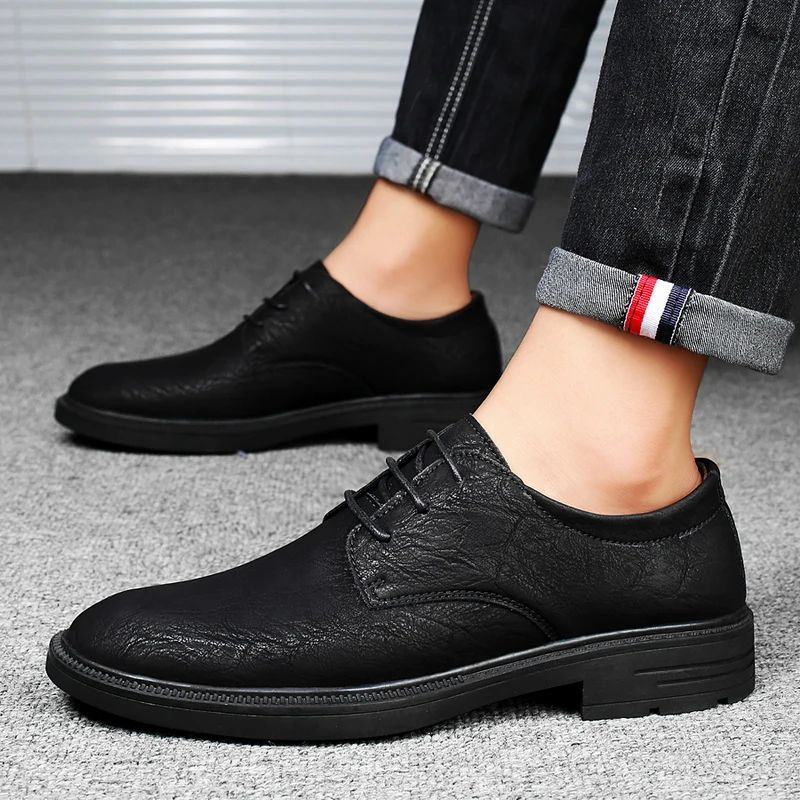 Oxford Mens Dress Shoes lace up outdoor Formal Business Leather Minimalist Shoes for Men outdoor dress wedding party shoes
Oxford Mens Dress Shoes lace up outdoor Formal Business Leather Minimalist Shoes for Men outdoor dress wedding party shoes