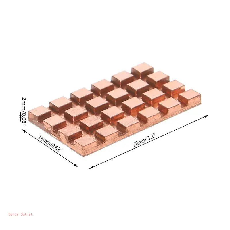 Чистый медный интерфейс MINI PCI-E Радиатор беспроводной сетевой карты 28 мм 16 мм 2 мм
Чистый медный интерфейс MINI PCI-E Радиатор беспроводной сетевой карты 28 мм 16 мм 2 мм