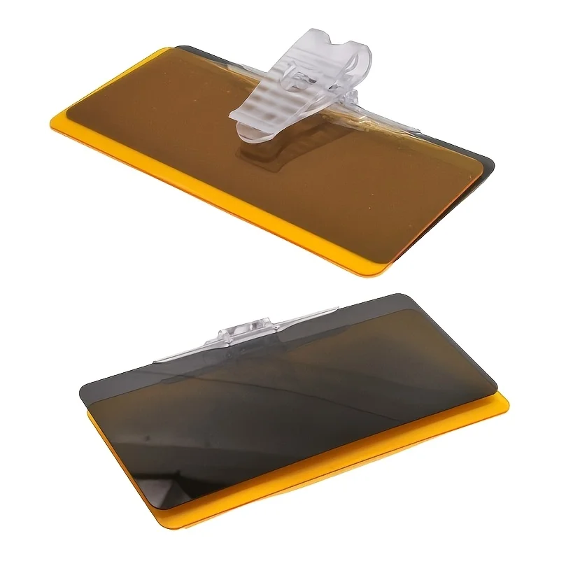 UV Protection 2-in-1 Day & Night Car Sun Visor - Anti-glare Polarized Windshield Clip, ABS Material for Easy Installation
UV Protection 2-in-1 Day & Night Car Sun Visor - Anti-glare Polarized Windshield Clip, ABS Material for Easy Installation
