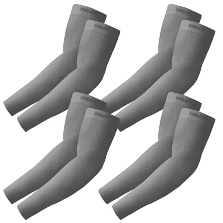 4 Pairs Arm Sleeves to Cover Arms for Men and Women, UV Sun Protection, Cooling Sports Compression, Tattoo Cover Up Sleeve
4 Pairs Arm Sleeves to Cover Arms for Men and Women, UV Sun Protection, Cooling Sports Compression, Tattoo Cover Up Sleeve