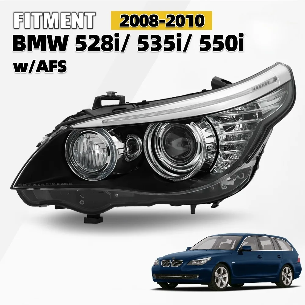 For 2008-2010 BMW E60 E61 528i 535i 5 Series HID Headlight w/ AFS Left Driver
For 2008-2010 BMW E60 E61 528i 535i 5 Series HID Headlight w/ AFS Left Driver