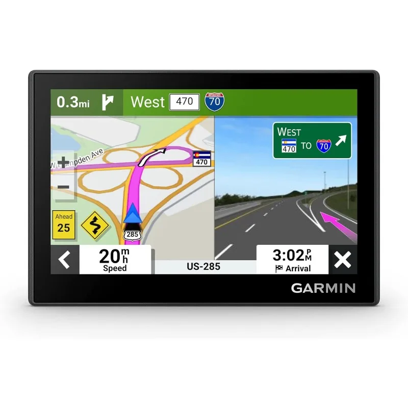 Garmin Drive™ 53 GPS Navigator, High-Resolution Touchscreen, Simple On-Screen Menus and Easy-to-See Maps, Driver Alerts
Garmin Drive™ 53 GPS Navigator, High-Resolution Touchscreen, Simple On-Screen Menus and Easy-to-See Maps, Driver Alerts