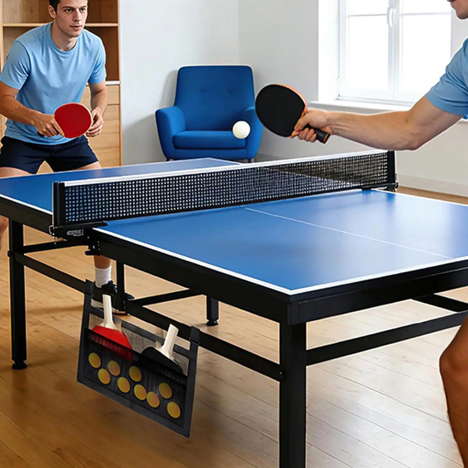 Table Tennis Racket Case Tear-resistant Organization Case Mesh Under Table Tennis Ball Storage For Men Women Boys Girls Youth
Table Tennis Racket Case Tear-resistant Organization Case Mesh Under Table Tennis Ball Storage For Men Women Boys Girls Youth