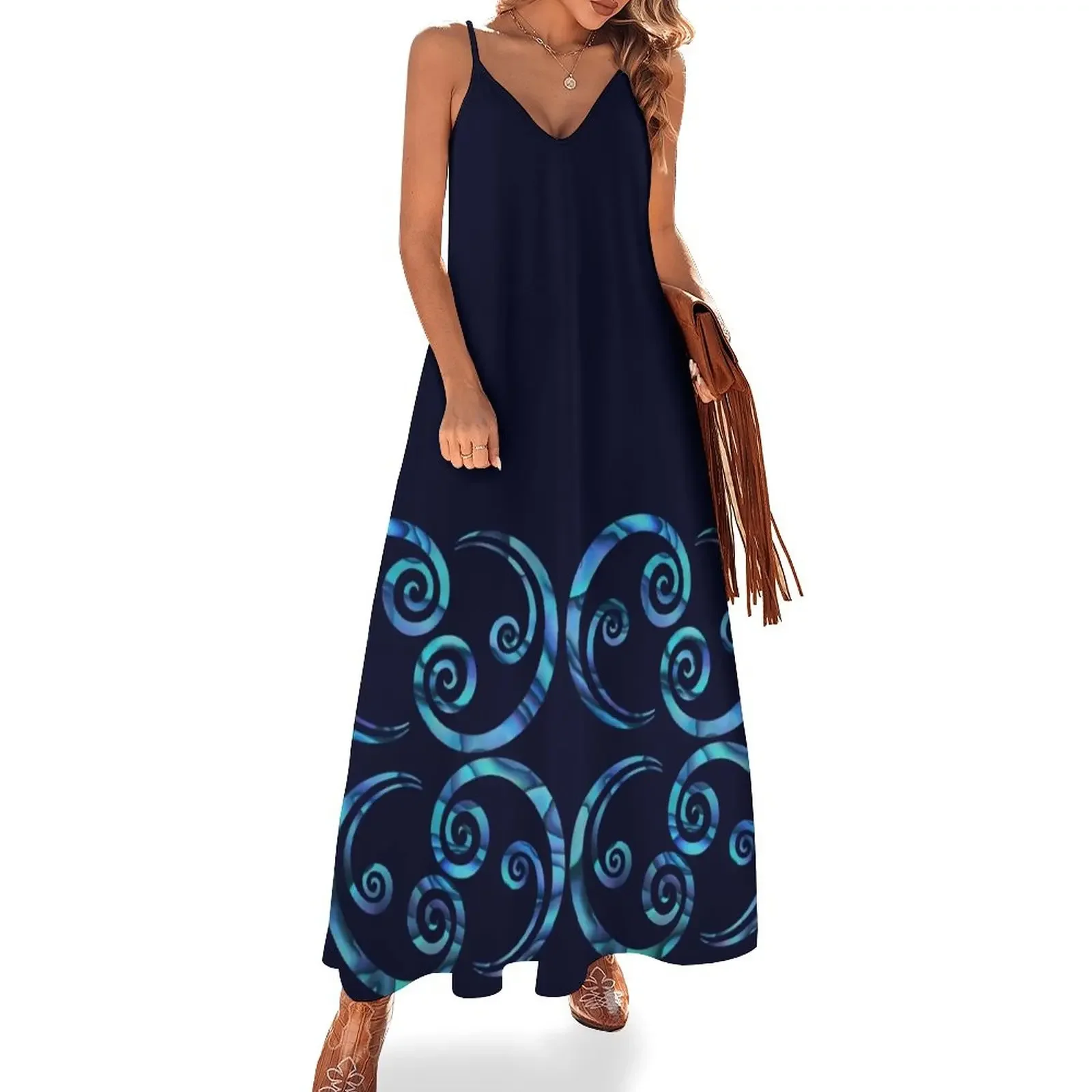 Paua koru line Sleeveless Dress birthday dresses for women Clothing female birthday dress for women summer clothes for women
Paua koru line Sleeveless Dress birthday dresses for women Clothing female birthday dress for women summer clothes for women