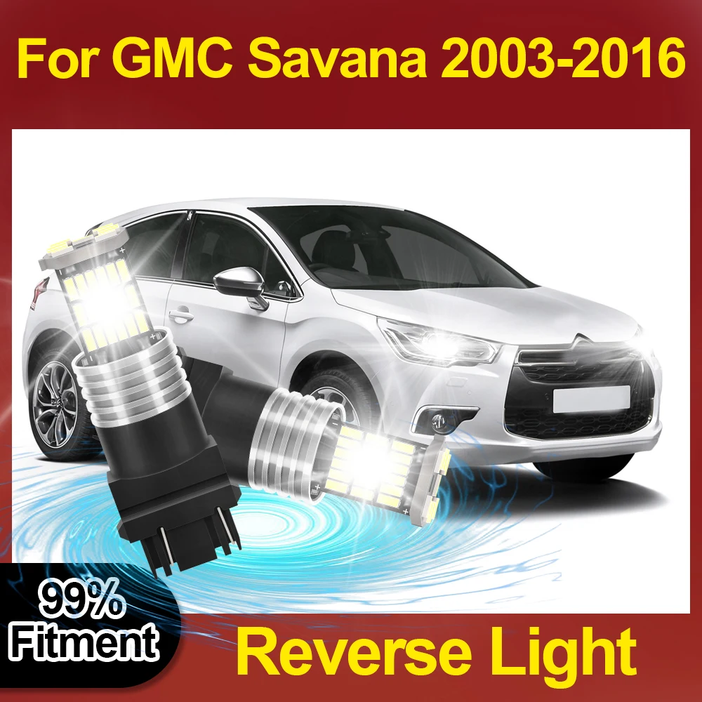 3157 P27/7W T25 Auto Lamp 3400LM Super Bright Reverse Light 6000K Plug And Play For GMC Savana 2003 2004 2005 2006 2007-2016
3157 P27/7W T25 Auto Lamp 3400LM Super Bright Reverse Light 6000K Plug And Play For GMC Savana 2003 2004 2005 2006 2007-2016