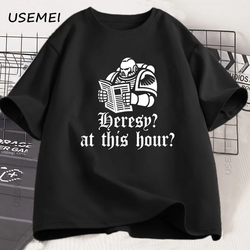 Heresy At This Hour Funny T Shirt Men Women Cotton Comfortable Tshirt Round Neck Trendy Graphic Tees Loose Game Short Sleeve
Heresy At This Hour Funny T Shirt Men Women Cotton Comfortable Tshirt Round Neck Trendy Graphic Tees Loose Game Short Sleeve