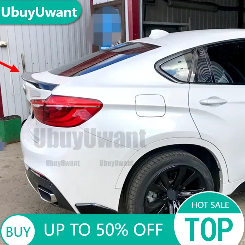 For BMW X6 F16 Spoiler 2015 2016 2017 2018 2019 MP Style ABS Unpainted Color Rear Trunk Lip Spoiler Wing Body Kit Accessories
For BMW X6 F16 Spoiler 2015 2016 2017 2018 2019 MP Style ABS Unpainted Color Rear Trunk Lip Spoiler Wing Body Kit Accessories