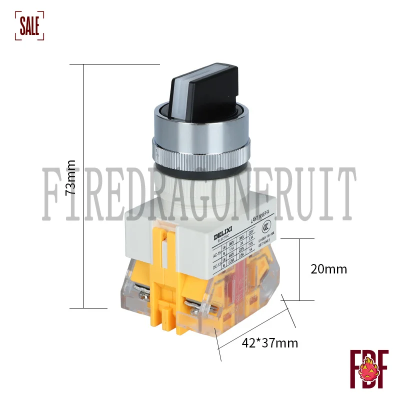 DELIXI LAY7 11X 20X 2 Position 3 Position 220V 380V ACMomentaryLatching Push ButtonSwitch Industrial ControlPanels
DELIXI LAY7 11X 20X 2 Position 3 Position 220V 380V ACMomentaryLatching Push ButtonSwitch Industrial ControlPanels