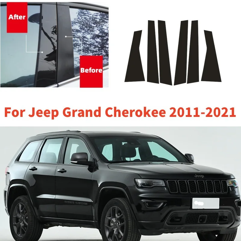 For Jeep Compass 2007-2021 Jeep Grand Cherokee 6pcs Black Center Column Window Trim Covers B C-Pillar Stickers Accessories
For Jeep Compass 2007-2021 Jeep Grand Cherokee 6pcs Black Center Column Window Trim Covers B C-Pillar Stickers Accessories