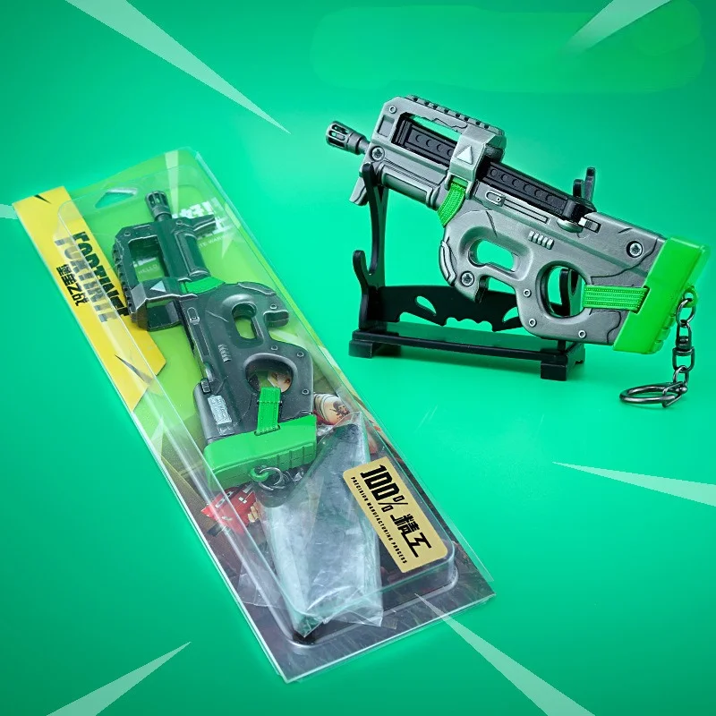 Fortnite Game Peripheral Weapon Submachine P90 Model Toy Anime Cartoon Keychain Bag Pendant Decoration Kids Birthday Xmas Gift
Fortnite Game Peripheral Weapon Submachine P90 Model Toy Anime Cartoon Keychain Bag Pendant Decoration Kids Birthday Xmas Gift