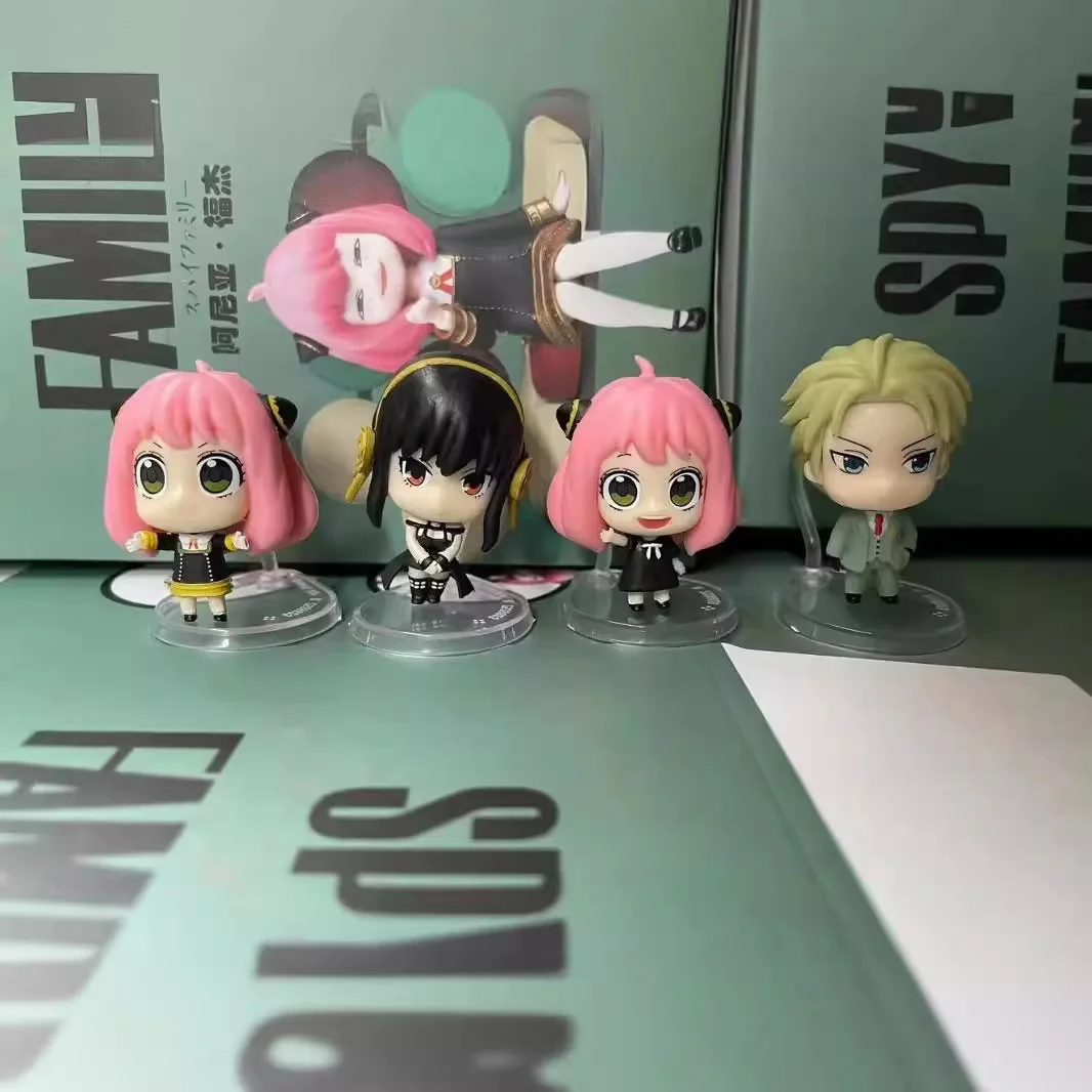 Spy X Family Q-version 4 Gua Shen Ania Lloyd Blair Figurine Figurines Y2k Fashion Toys Anime Cartoon Frind Kawaii Cute
Spy X Family Q-version 4 Gua Shen Ania Lloyd Blair Figurine Figurines Y2k Fashion Toys Anime Cartoon Frind Kawaii Cute