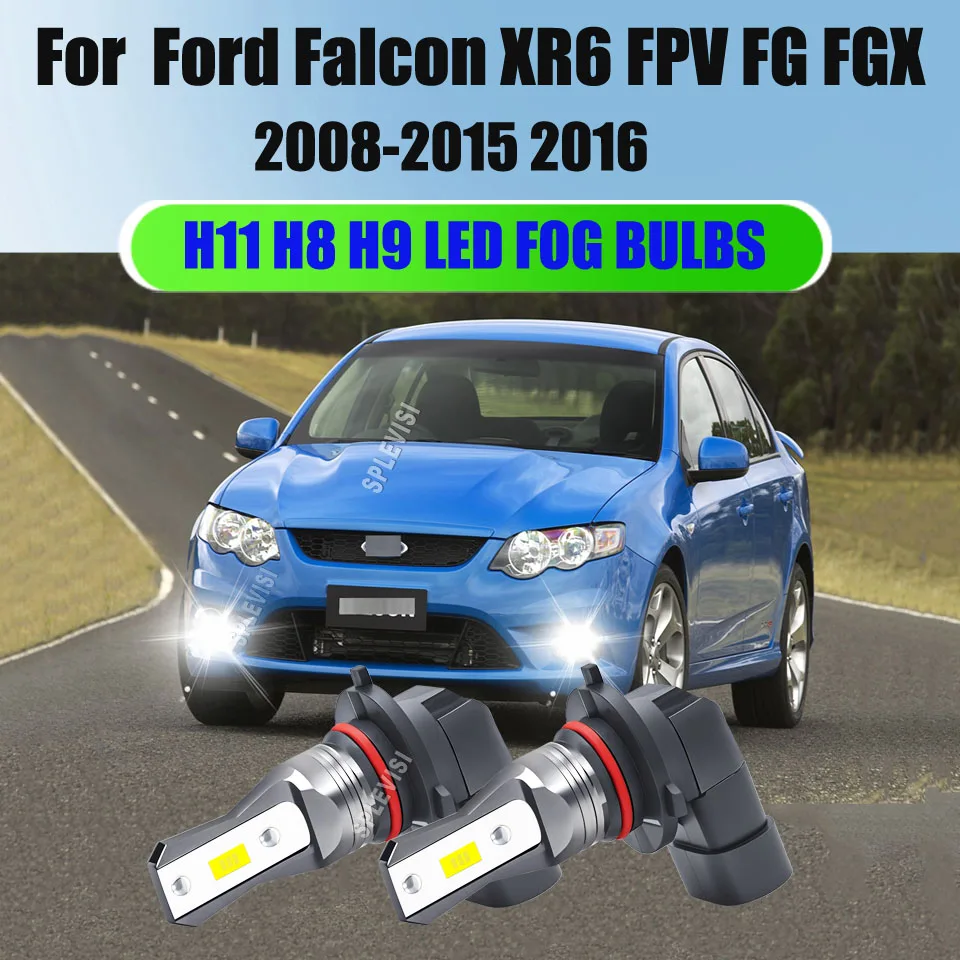 Pair of Professional H11 711 LED Fog Lights For Ford Falcon XR6 FPV FG FGX 2008 2009 2010 2011 2012 2013 2014 2015 2016
Pair of Professional H11 711 LED Fog Lights For Ford Falcon XR6 FPV FG FGX 2008 2009 2010 2011 2012 2013 2014 2015 2016