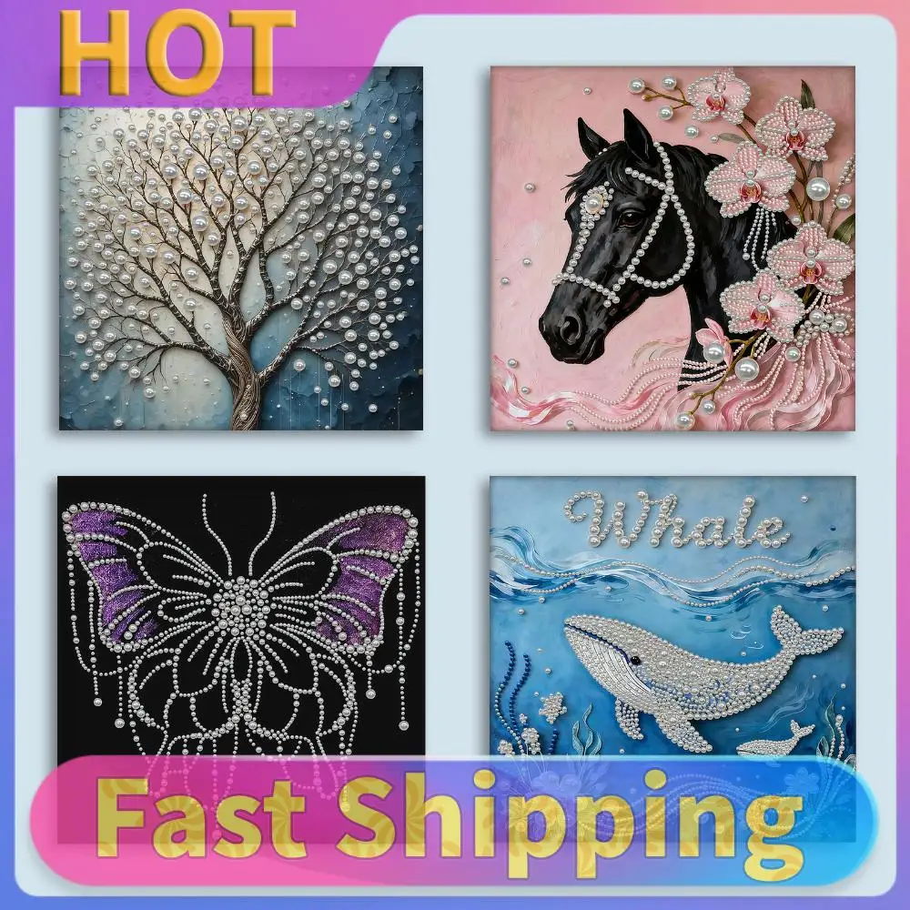 DIY Pearl Gem Paintings Picture Arts Craft for Adults/Beginners Gift Home Decor 30x30cm With Frame
DIY Pearl Gem Paintings Picture Arts Craft for Adults/Beginners Gift Home Decor 30x30cm With Frame