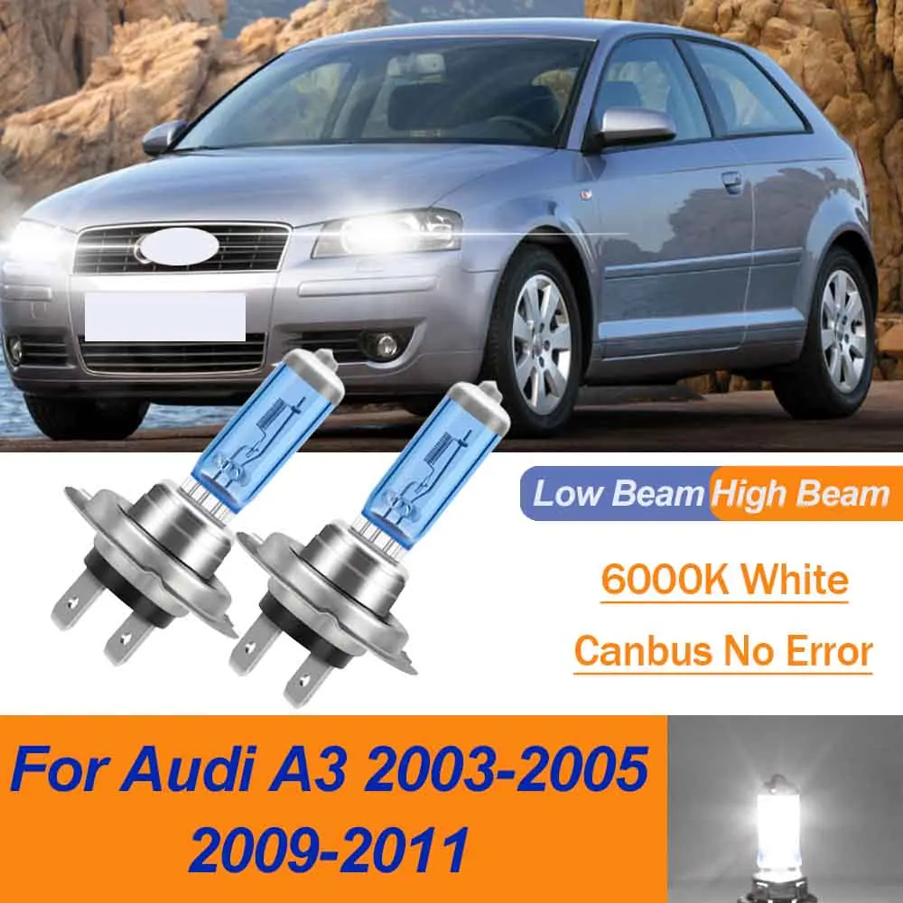 2/4 шт. автомобильные фары Canbus H7 для Audi A3 2003 2004 2005 2009 2010 2011 галогенная лампа дальнего/ближнего света Plug and Play 12 В
2/4 шт. автомобильные фары Canbus H7 для Audi A3 2003 2004 2005 2009 2010 2011 галогенная лампа дальнего/ближнего света Plug and Play 12 В