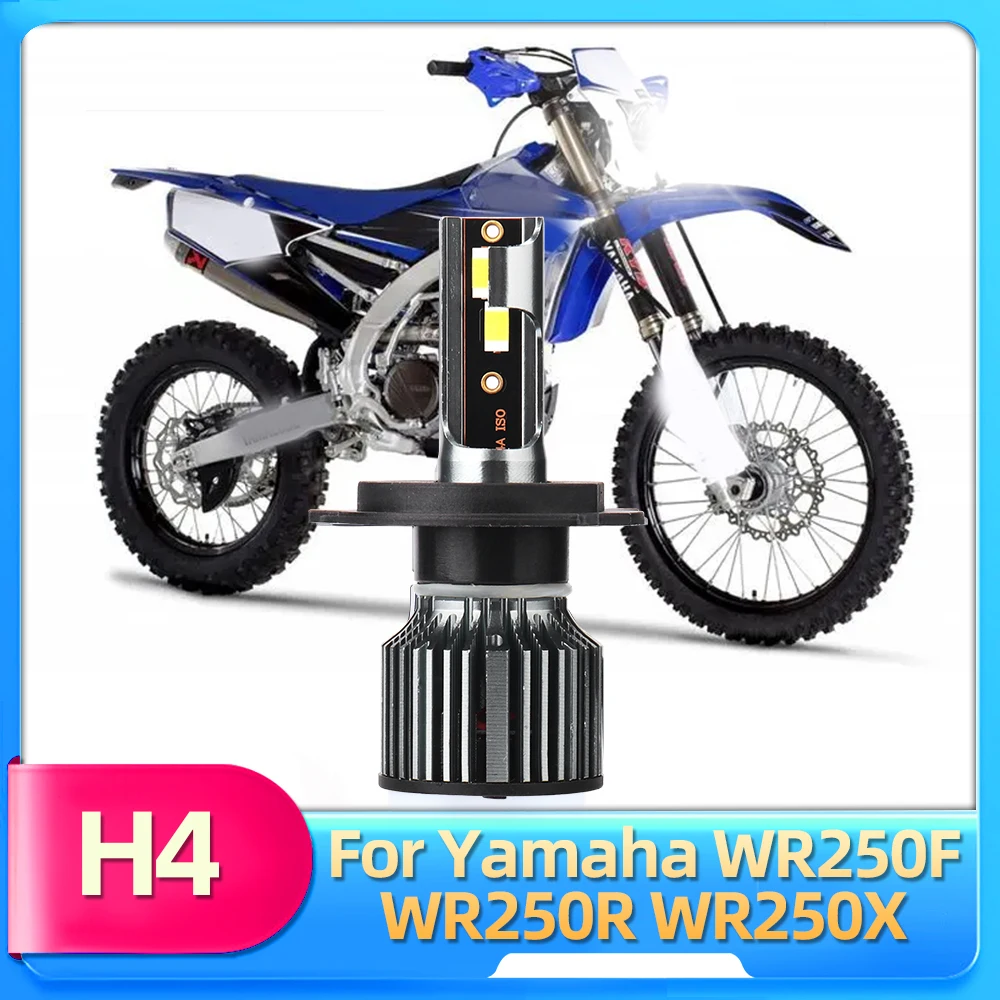 Roadsun 1PC H4 Beam Headlight Motorcycle LED Bulb 7500LM For Yamaha WR250R 2008 2009 2010 2011 2012 2013 2014 2015 & WR250F/X
Roadsun 1PC H4 Beam Headlight Motorcycle LED Bulb 7500LM For Yamaha WR250R 2008 2009 2010 2011 2012 2013 2014 2015 & WR250F/X