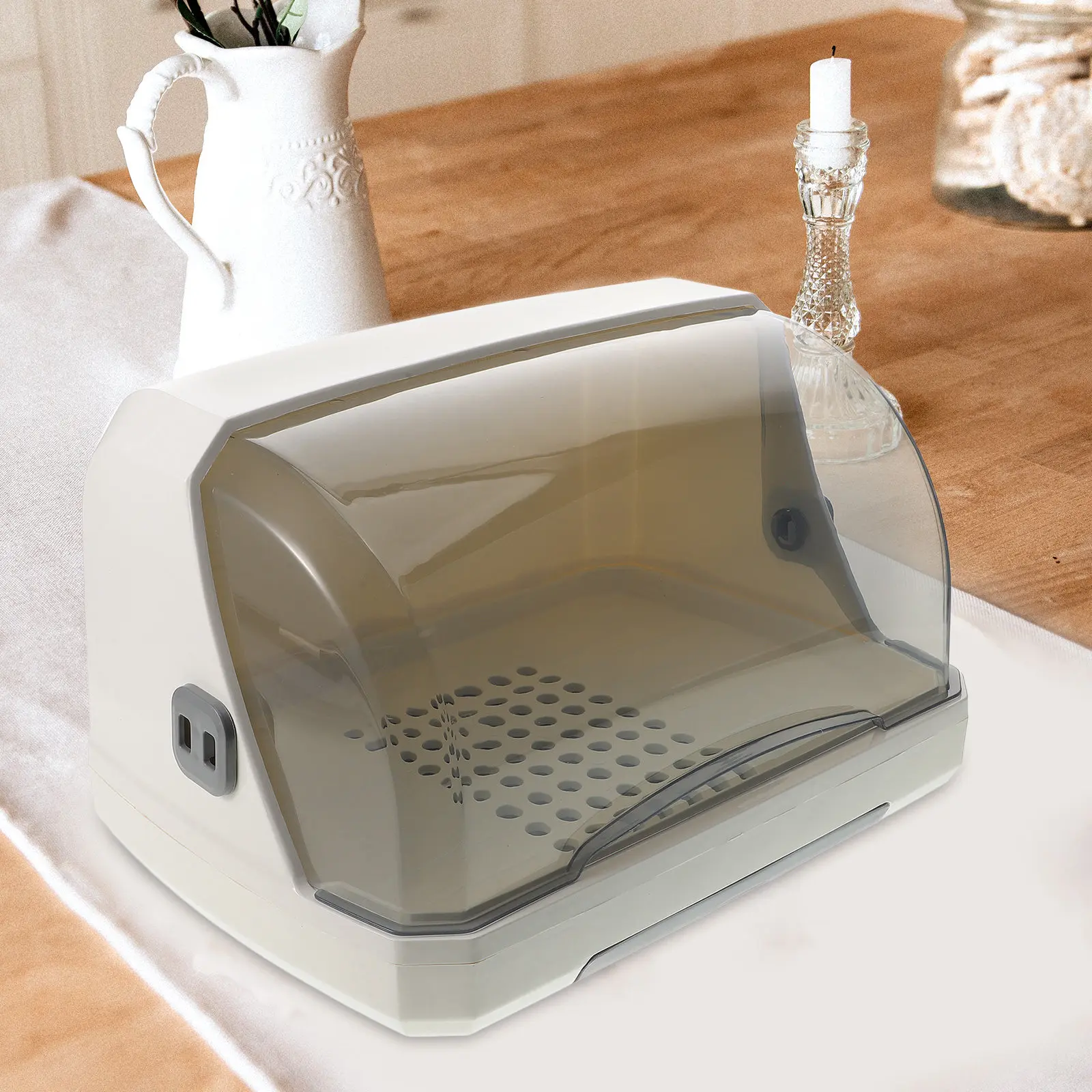 Сушилка для детских бутылочек с крышкой большой вместимости, экономящая место, органайзер для бутылок с водой, сушилка для чашек для хранения на столешнице
Сушилка для детских бутылочек с крышкой большой вместимости, экономящая место, органайзер для бутылок с водой, сушилка для чашек для хранения на столешнице